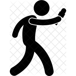 256x256 Reporter Icon Of Glyph Style