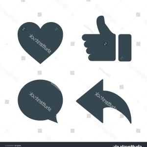 300x300 Thumbs Heart Icon Repost Comment Icons Wallkeeper