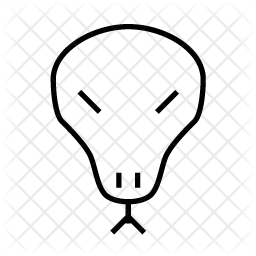 256x256 Reptile Icon Of Line Style