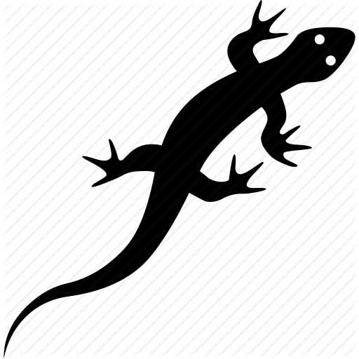 512x512 Silhouette Reptile Icon Clipart Gecko Lizard Reptile Clipart