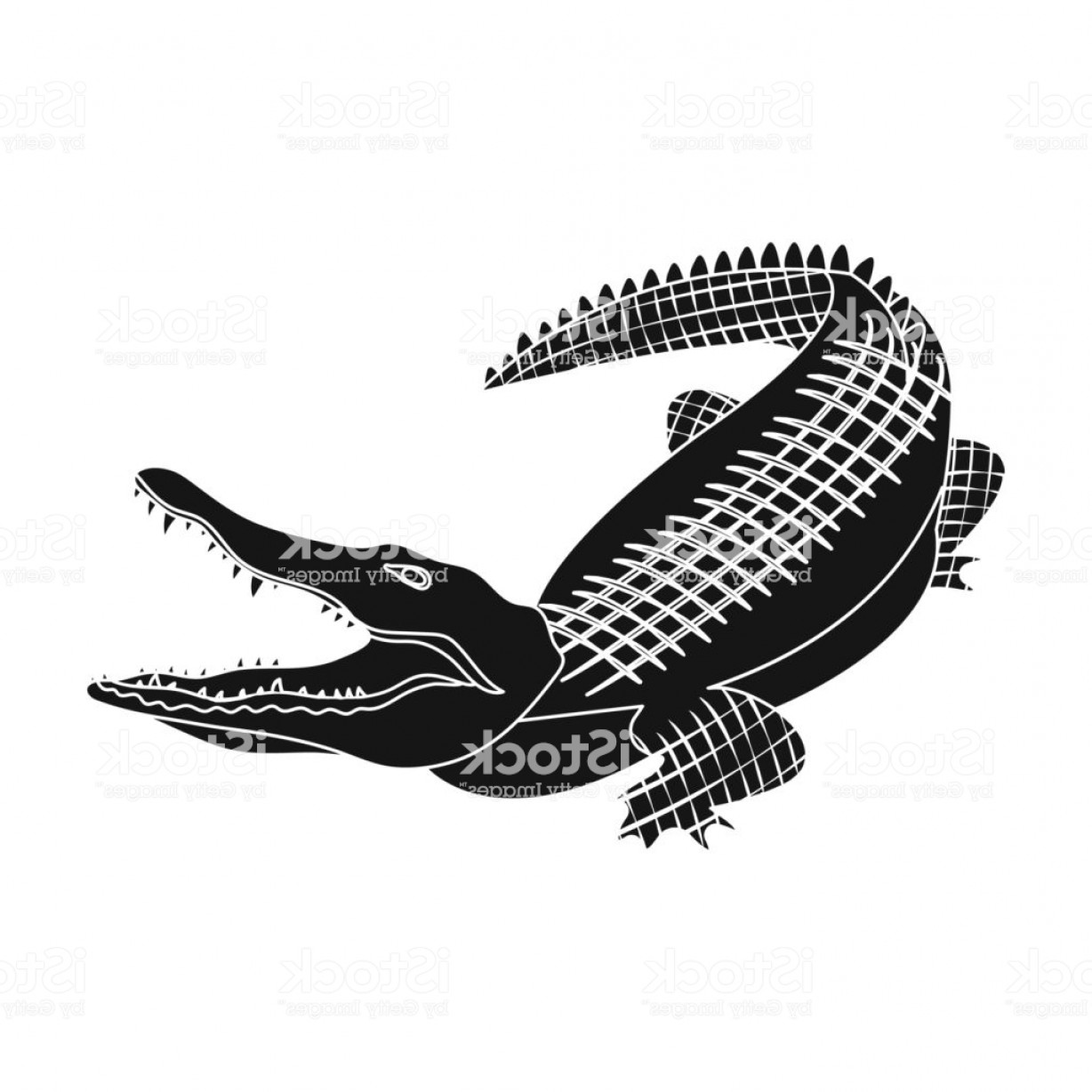 1228x1228 Crocodile Dangerous Predator Reptile Nile Crocodile Single Icon