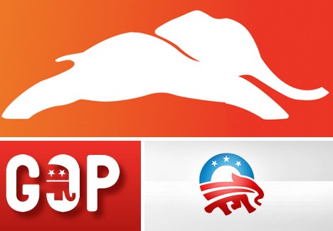 468x325 Political Animal The Ever Evolving Republican Elephant Logo