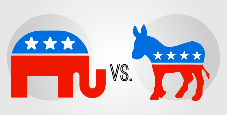 750x381 Us Democratic And Republican Logo Designs Think Design