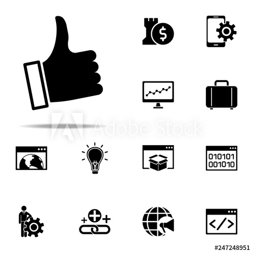 500x500 Reputation Management Icon Seo Development Icons Universal Set