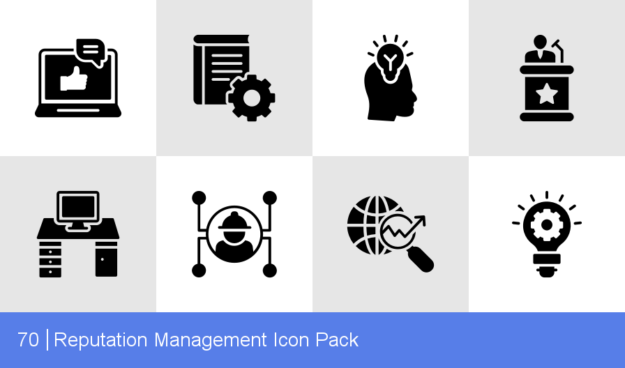 896x528 Download Reputation Management Icon Pack