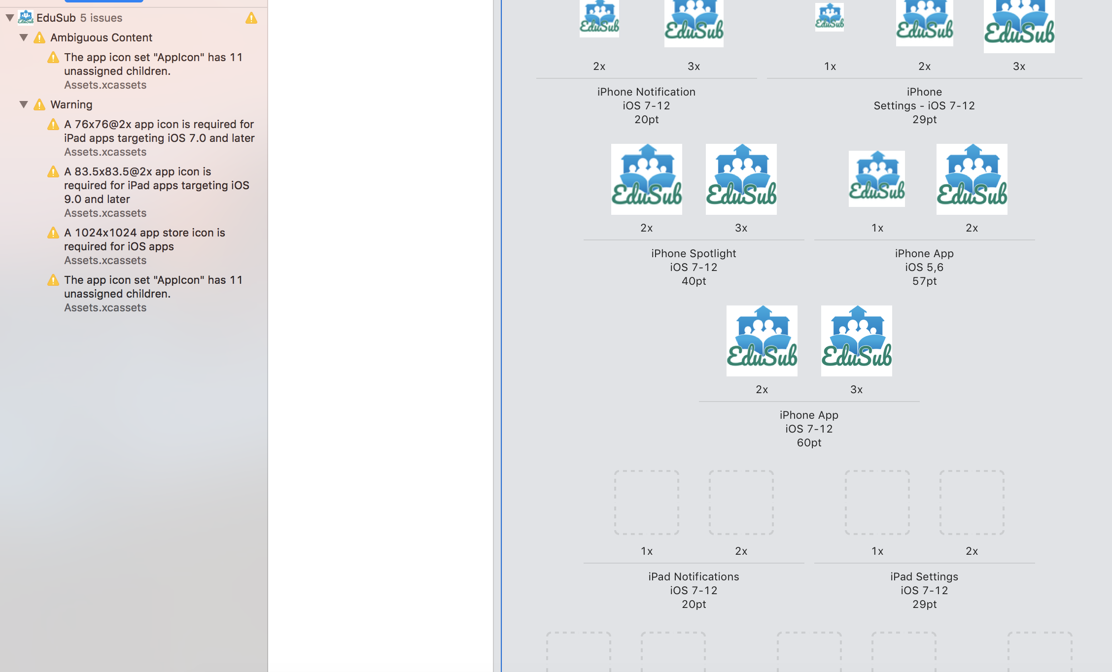 2256x1364 Problems When Trying To Fill Xcode Icon Requirements