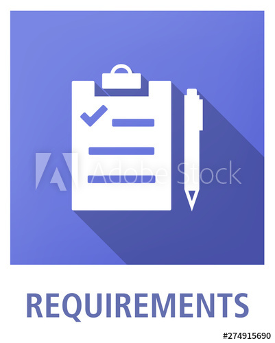 401x500 Requirements Icon Concept