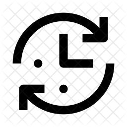 256x256 Reschedule Icon Of Line Style