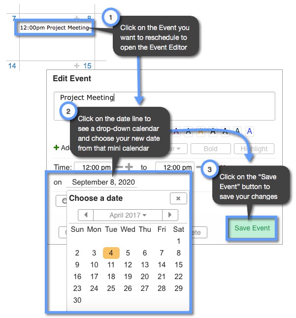 601x646 How Do I Reschedule My Event Keepampshare Support Support Portal