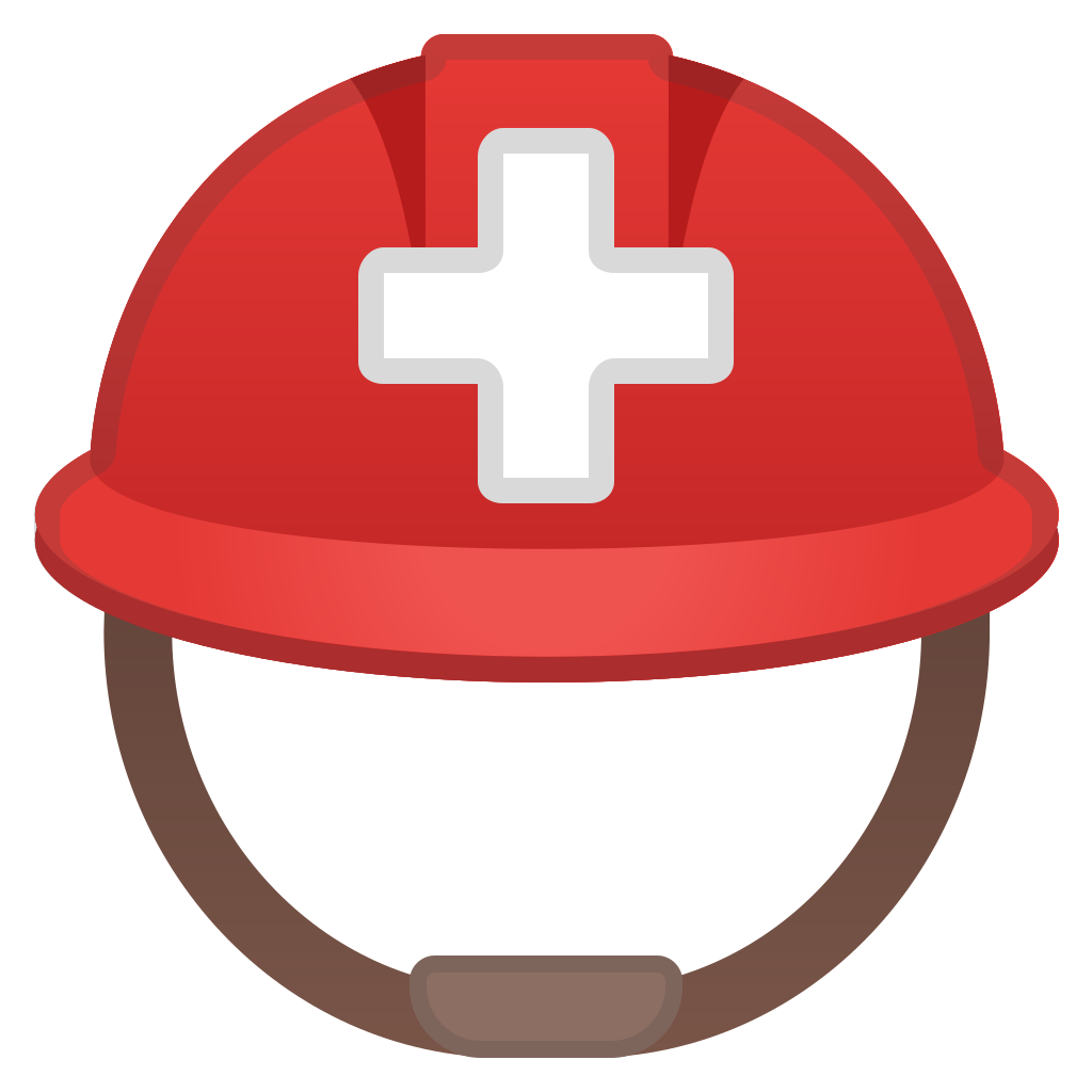1024x1024 Rescue Workers Helmet Icon Noto Emoji Clothing Objects Iconset