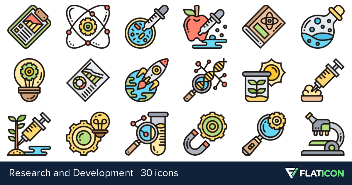 1200x630 Research And Development Free Icons