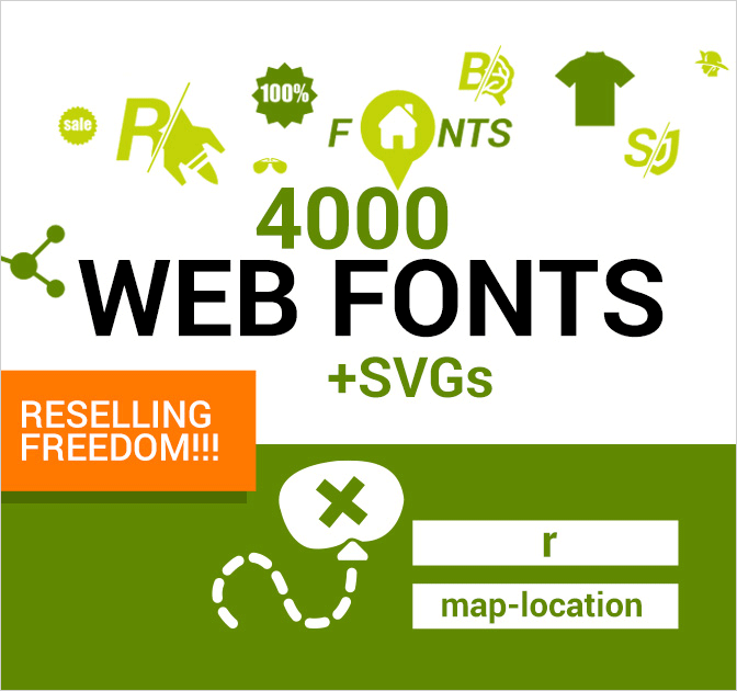 672x630 Icon Web Fonts + Svgs