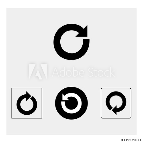 Reset Button Icon 500x500 Reset Button Icon