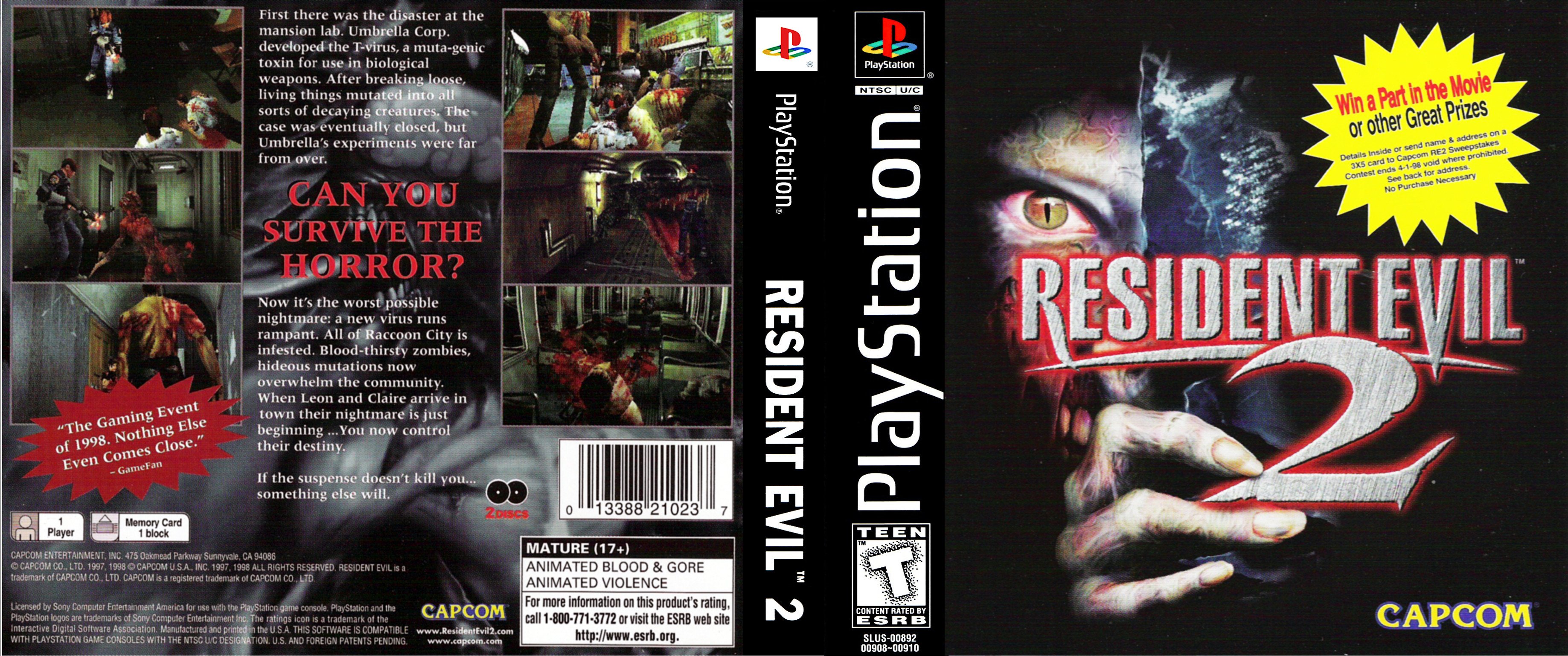 Resident evil dualshock. Resident Evil 2 ps1. Resident Evil 2 PLAYSTATION 1 обложка. Resident Evil 2 ps1 обложка.