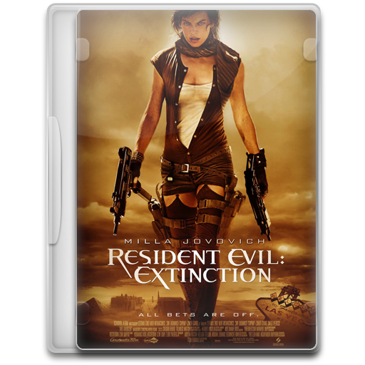 512x512 Covers, Cover, Resident, Evil, Extinction, Movie Icon Free