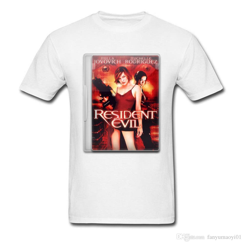1000x1000 Fashionable Resident Evil Icon Poster Youth Top T Shirts Men Brand