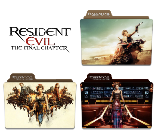 540x473 Resident Evil The Final Chapter Folder Icon Pack