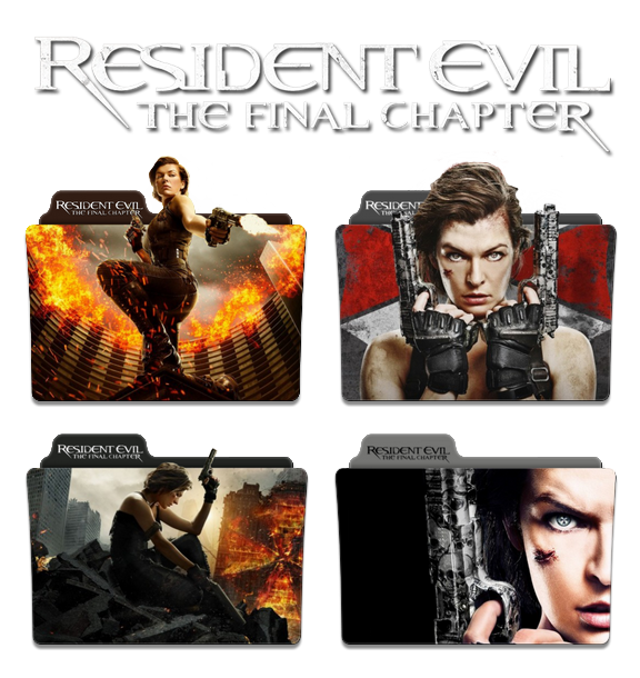 576x610 Resident Evil The Final Chapter Folder Icon Pack