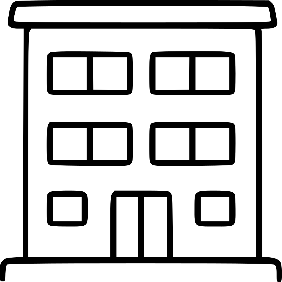 981x982 Residential Building Estate Housing Apartment Home Urban Png