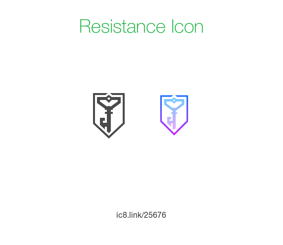 Resistance Icon 572x495 Resistance Icon