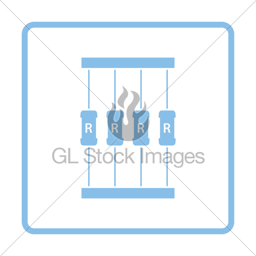 500x500 Resistor Tape Icon Gl Stock Images