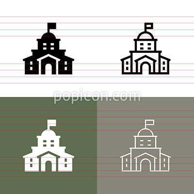 400x400 Hotel Resort Icon Set