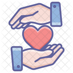 256x256 Respect Icon Of Colored Outline Style