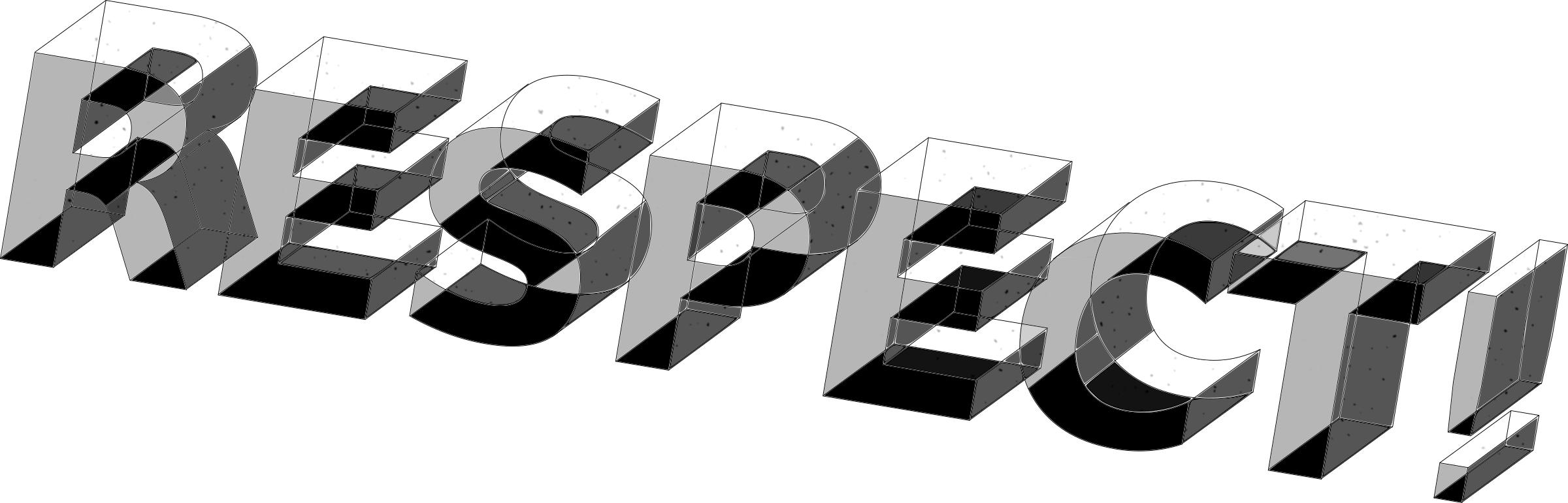 2400x771 Respect! Icons Png