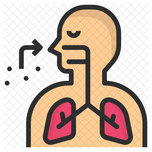 512x512 Respiratory Icon Of Colored Outline Style