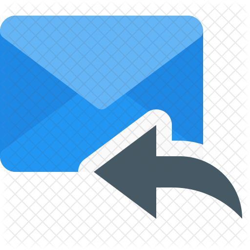 512x512 Reply Email Icon Of Flat Style