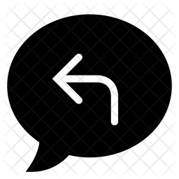 256x256 Response Icon Of Glyph Style