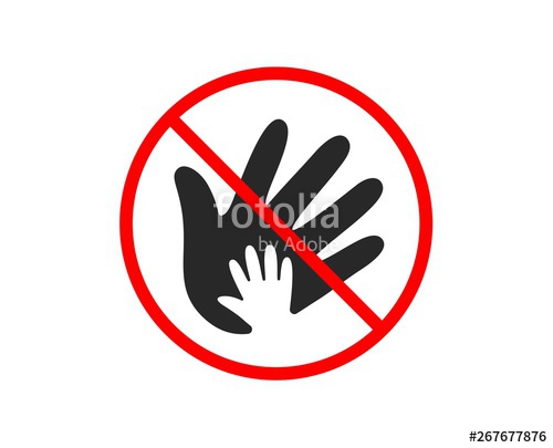 500x405 No Or Stop Hand Icon Social Responsibility Sign Honesty
