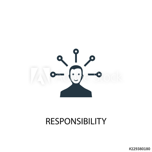 500x500 Responsibility Icon Simple Element Illustration Responsibility