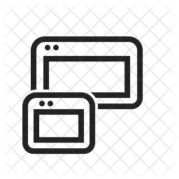 256x256 Responsive Icon Of Line Style