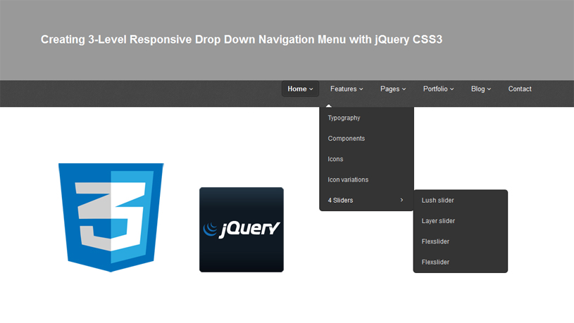 815x459 Free Jquery Menu Plugins Tutorials