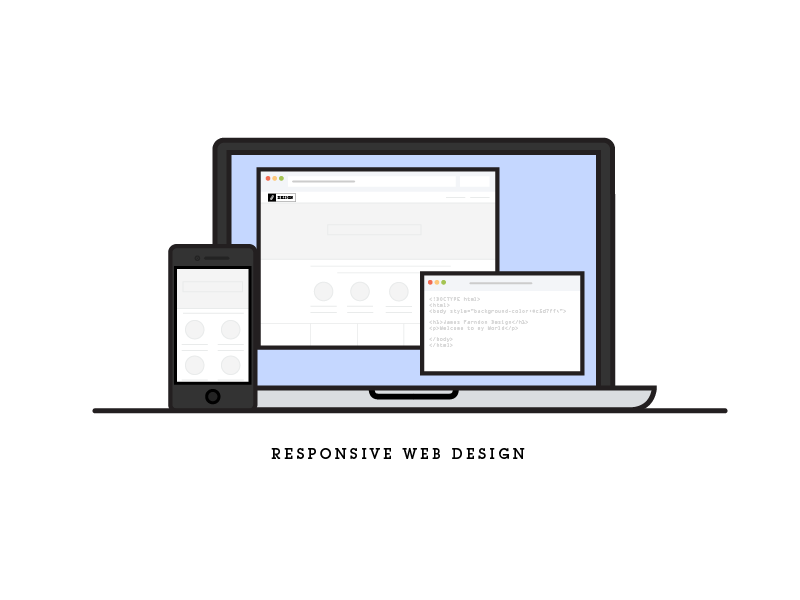 800x600 Responsive Web Design Icon
