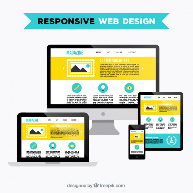 626x626 Responsive Web Design Vector Free Download