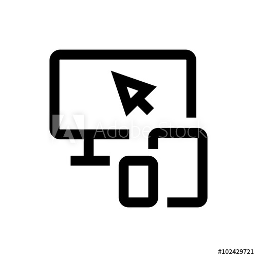 500x500 Responsive Web Design Line Icon