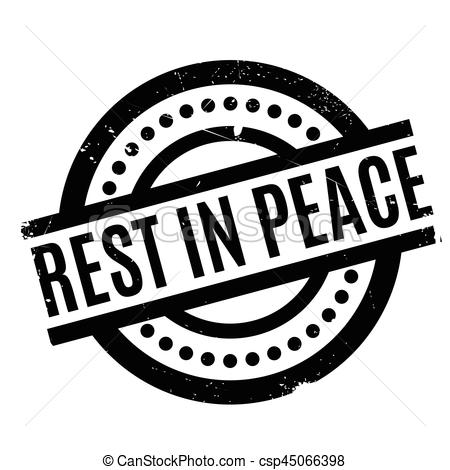 450x470 Rest In Peace Rubber St Grunge Design With Dust Vectors