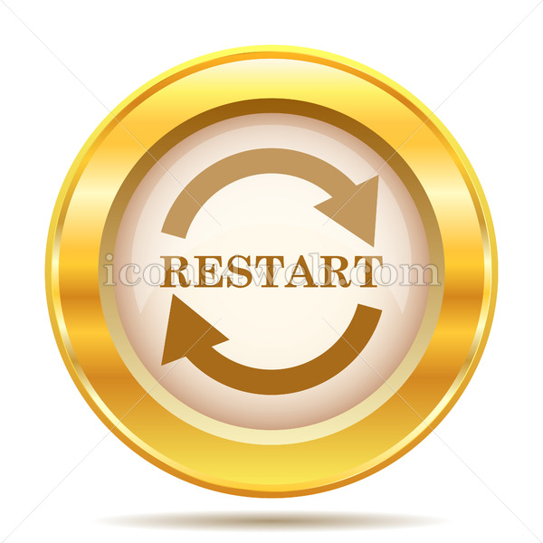 Restart Button Icon at Vectorified.com | Collection of Restart Button