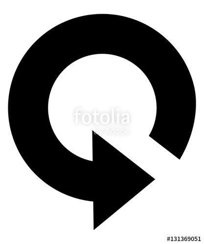 417x500 Restart Icon Stock Image And Royalty Free Vector On Fotolia