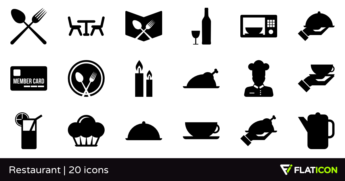 1200x630 Restaurant Free Icons