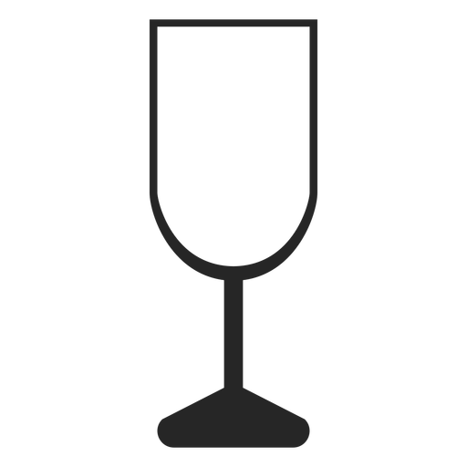 512x512 Champagne Glass Flat Icon Restaurant Icons