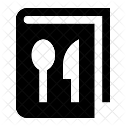 256x256 Restaurant Menu Icon Of Glyph Style