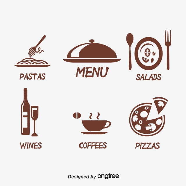 640x640 The Restaurant Menu Icon Material Silhouette, Menu, Menu, Food Png