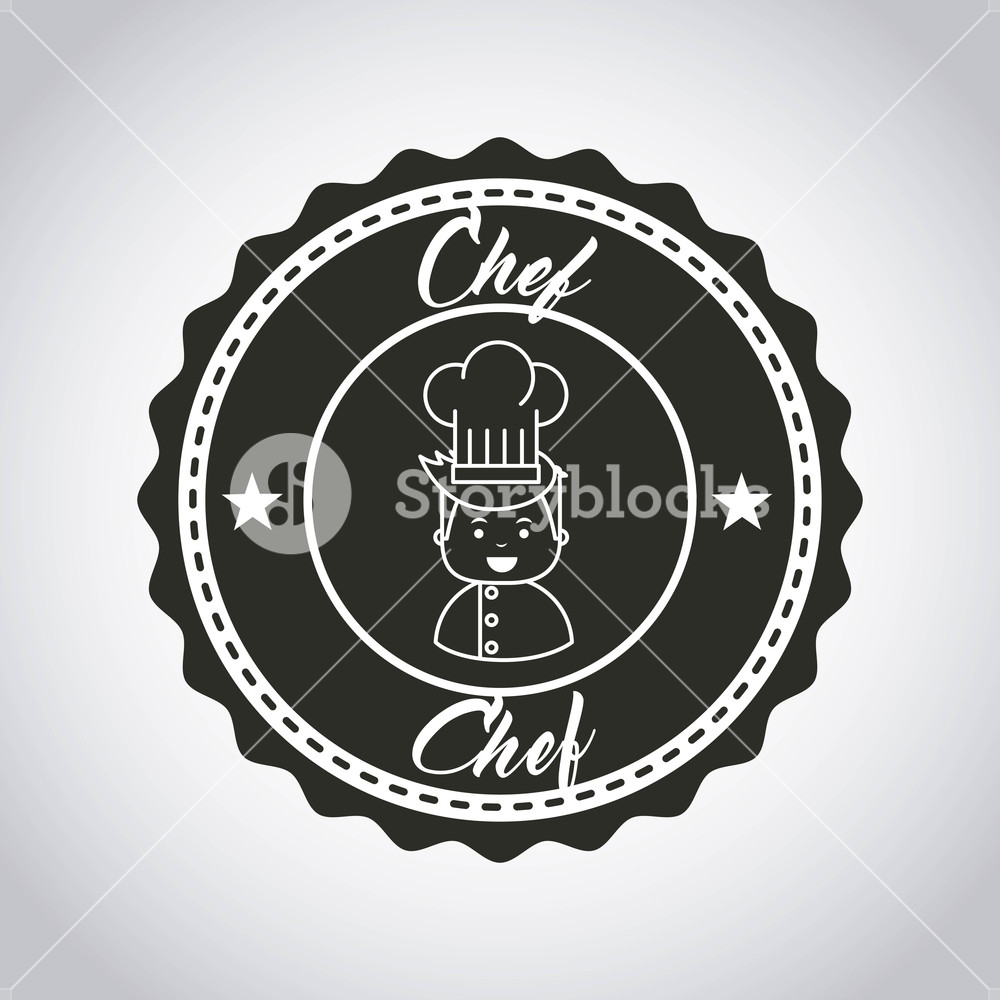 1000x1000 Restaurant Menu Emblem Icon Vector Illustration Design Royalty