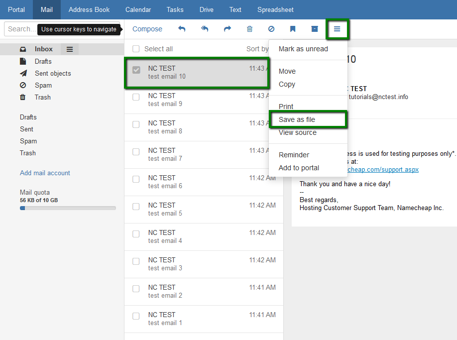 918x683 How To Back Up And Restore Emails In Private Email Webmail