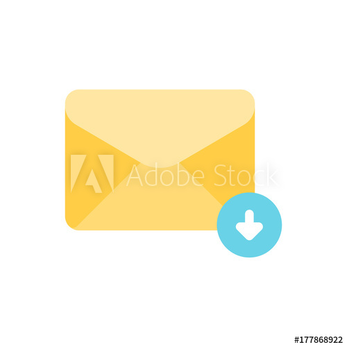 500x500 Email Flat