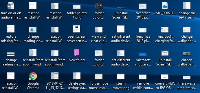 Restore Windows Icon