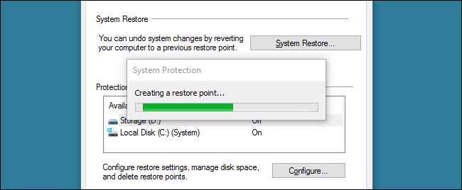 650x268 How To Make A Shortcut Icon To Create A System Restore Point